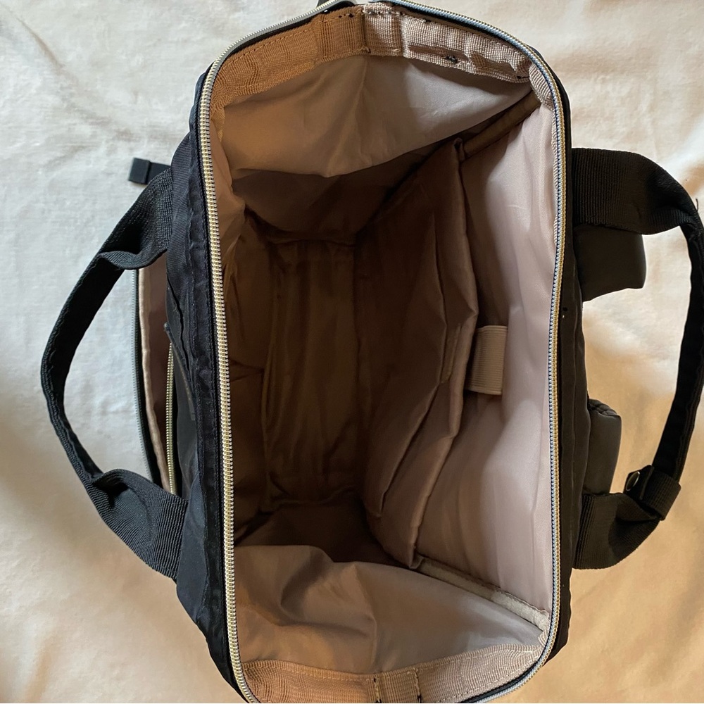 Large Black Work Backpack Travel Backpack - image 4